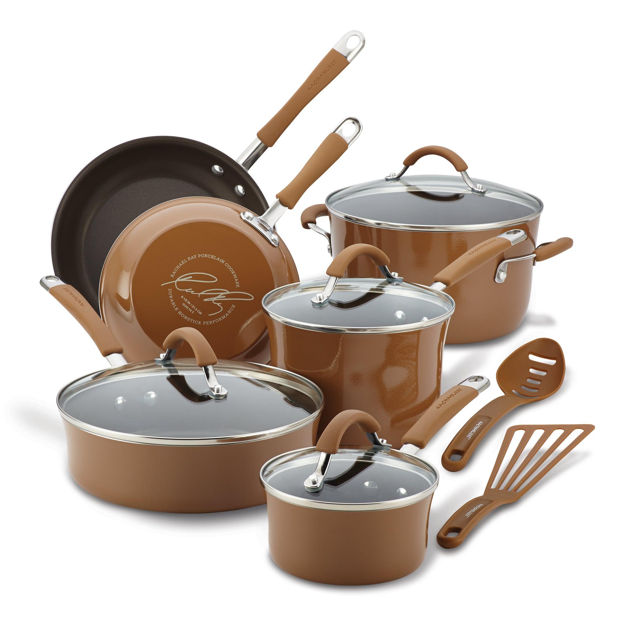 12-Piece Nonstick Cookware Set - Cucina Premium Kitchen Pots and Pans for Frying, Boiling & Cooking | Perfect for Home Chefs & Everyday Meals