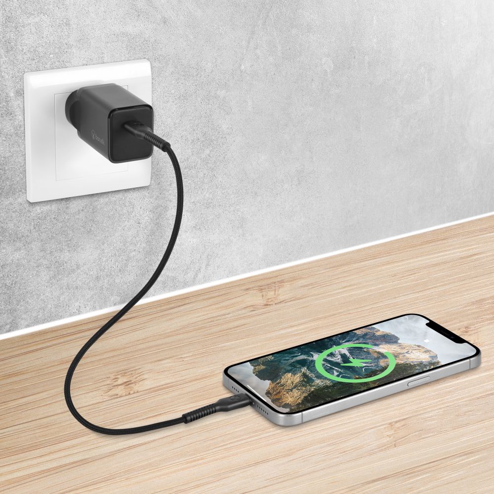 Bonelk 65W PD GaN Fast Wall Charger - Compact & Powerful USB-C Charger for iPhone 15/14/13, MacBook, iPad, Samsung Galaxy - Perfect for Travel, Home & Office Use