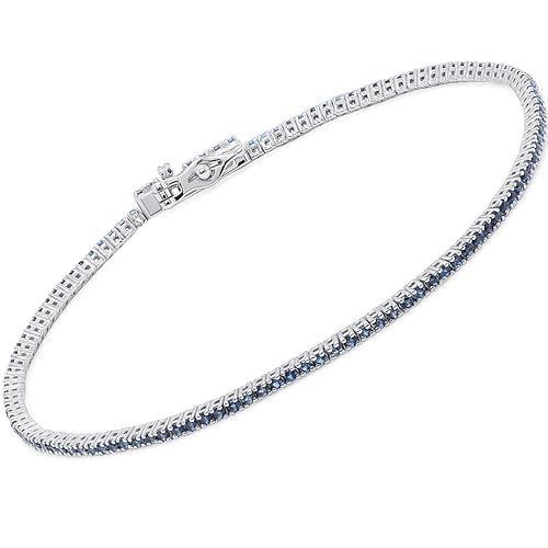 Blue-White Gold Plated
