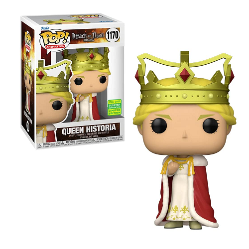 Funko Pop! Attack on Titan: Queen Historia #1170 [Summer Convention Exclusive] - Anime Collectible Figure for Fans & Display