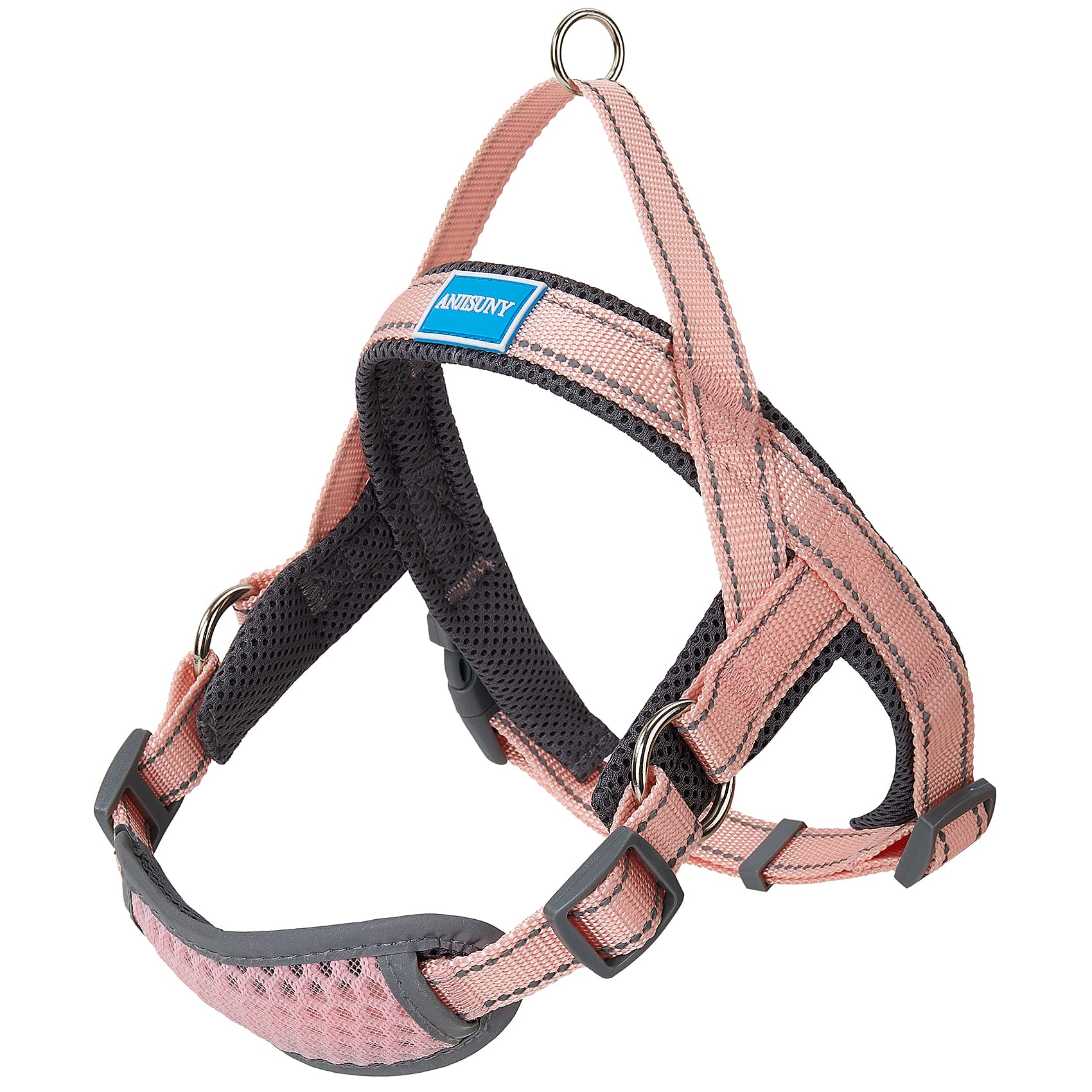 No Pull Dog Harness - Adjustable Reflective Breathable Vest for Small to Medium Dogs | Soft Mesh Padded Step-in Design with Easy Control Handle | Perfect for Walking, Training & Outdoor Adventures