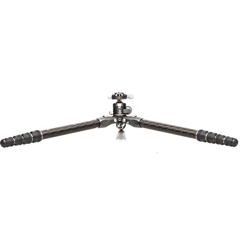 Benro Tortoise Columnless Carbon Fiber Tripod with GX35 Ballhead - 5-Section Twist Lock Legs, Lightweight & Stable for Photography - Perfect for Travel, Hiking, and Outdoor Shooting