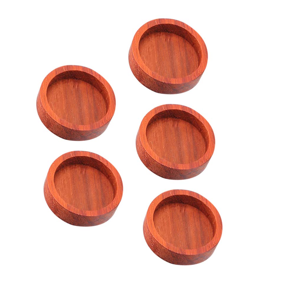 5pcs Wood Frame Epoxy Jewelry Molds for Necklace Pendants - DIY Resin Crafting, Handmade Jewelry Making, Gift Making Supplies