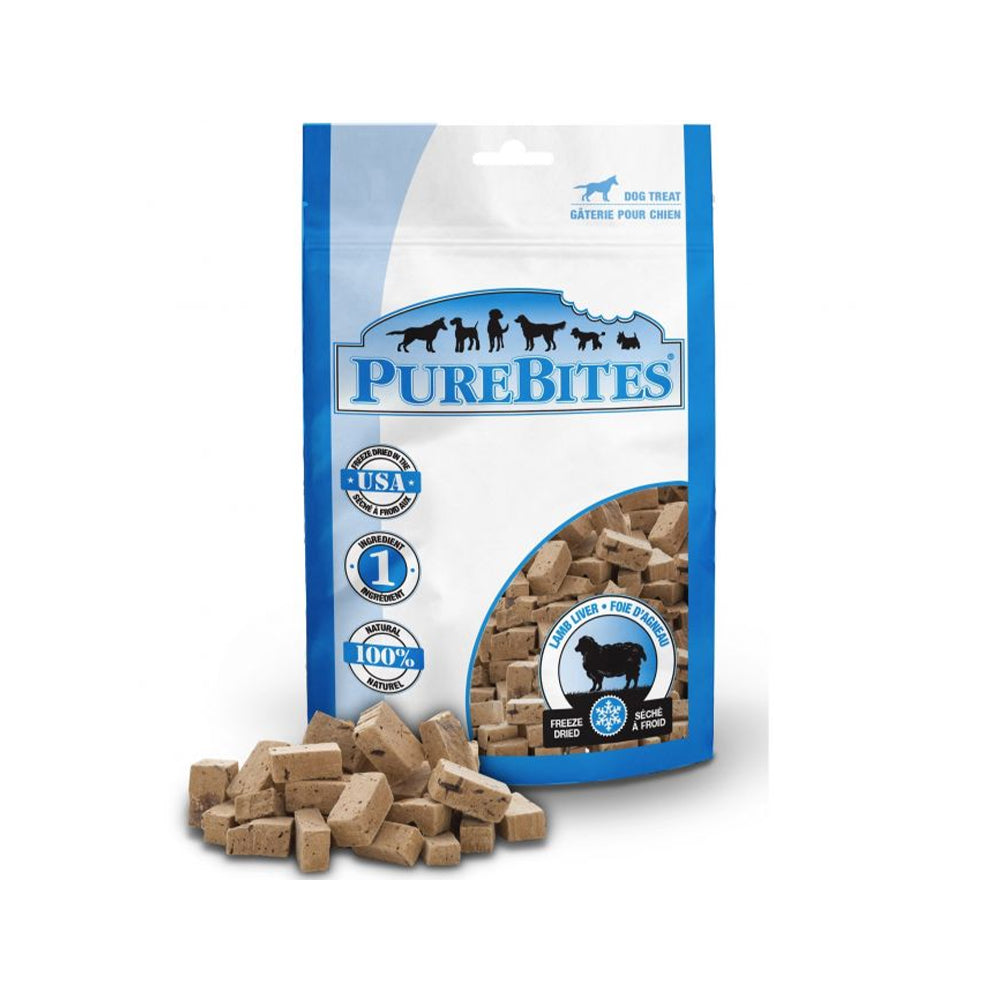 Premium Freeze-Dried Lamb Liver Dog Treats - All-Natural, Grain-Free, High-Protein Snacks for Training & Rewards - Perfect for Small, Medium & Large Breeds
