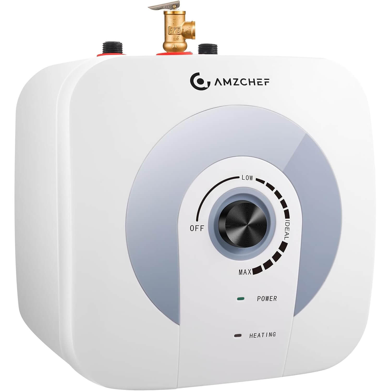 AMZCHEF 2.12 Gallon (7L) Electric Mini Tank Water Heater - Instant Hot Water for Office, Kitchen, Bathroom & Small Spaces