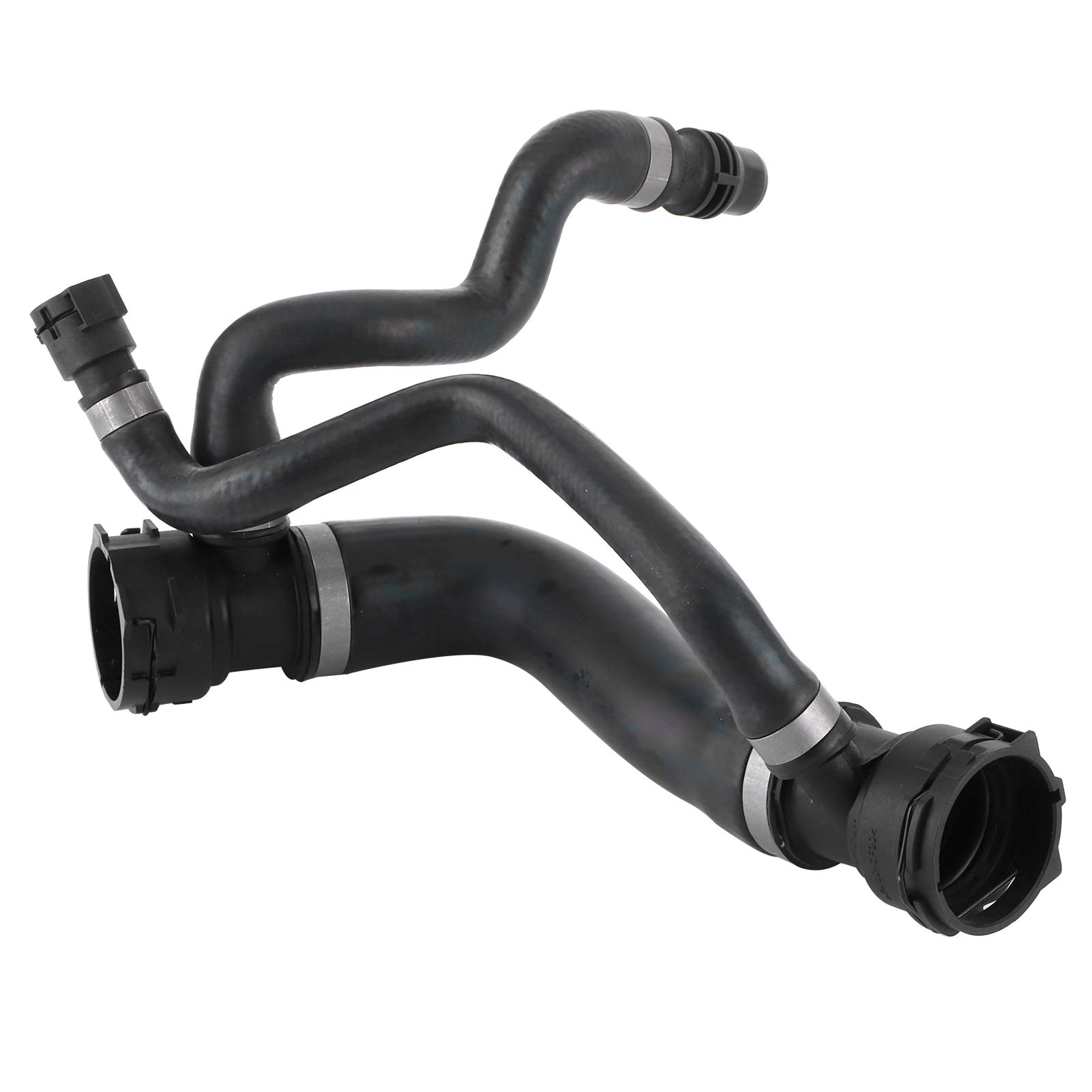 BMW E60 E61 5-Series (2002-2010) Radiator Upper Coolant Hose 17127546064 - High Performance Cooling Pipe Replacement - Perfect for Engine Cooling System Maintenance & Repair