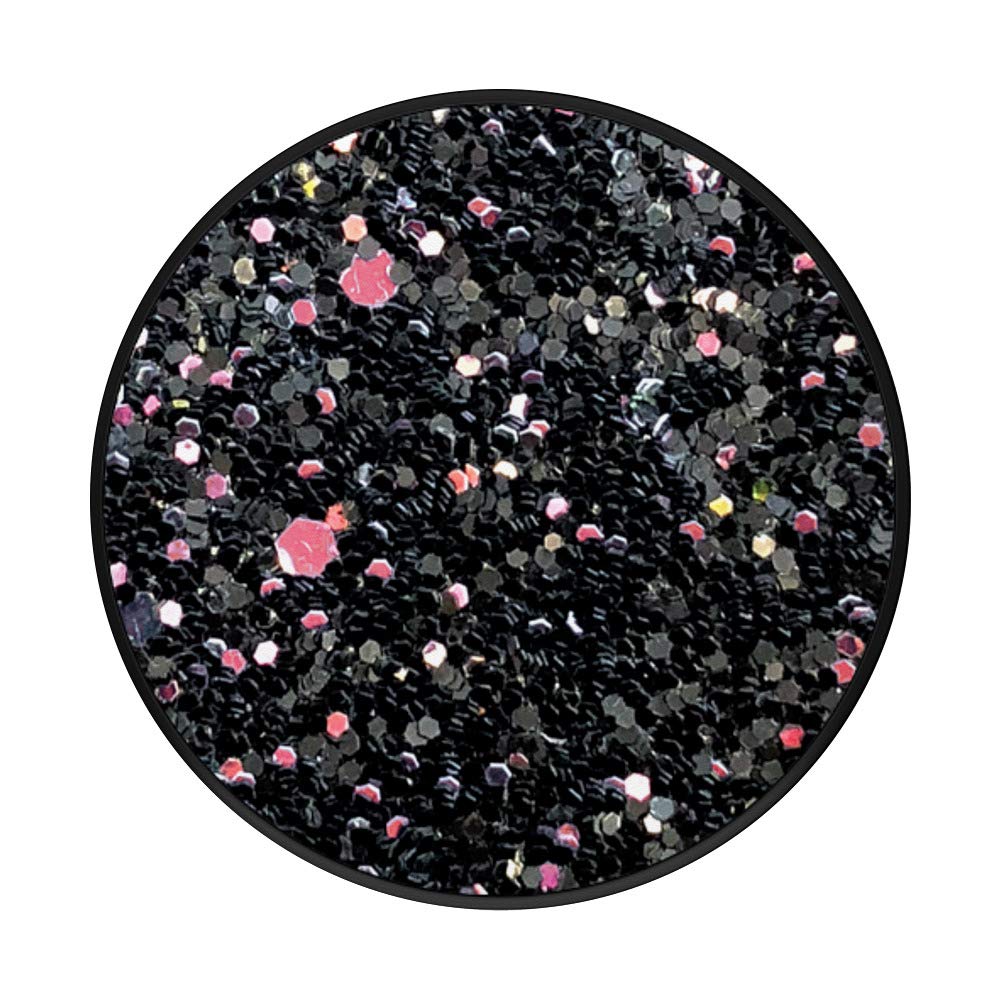 Black & Multicolor PopSockets Phone Grip Stand - Expandable Phone Holder for iPhone, Samsung, Tablets - Perfect for Work, Travel & Hands-Free Viewing
