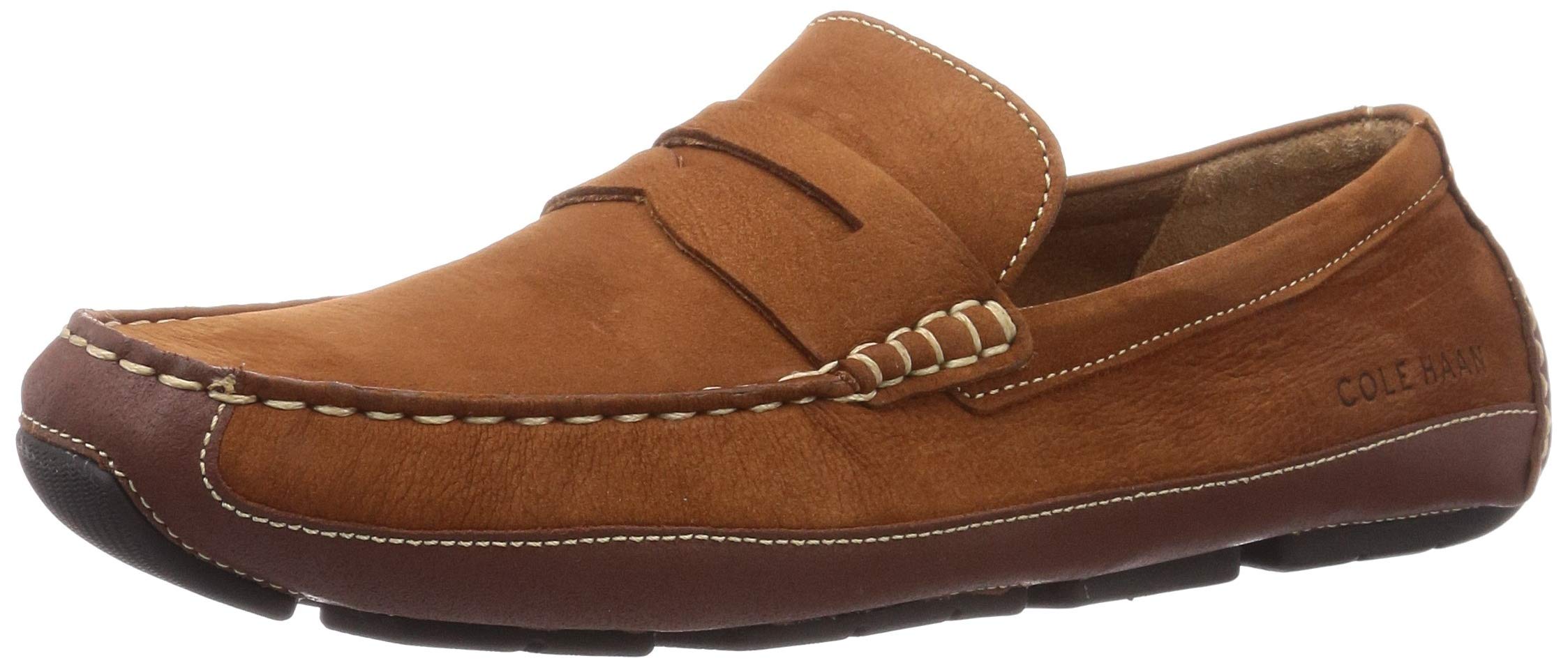 Cole Haan Men's Wyatt Penny Driver Loafers - Comfortable Slip-On Dress Shoes for Business & Casual Wear | Perfect for Office, Travel & Driving