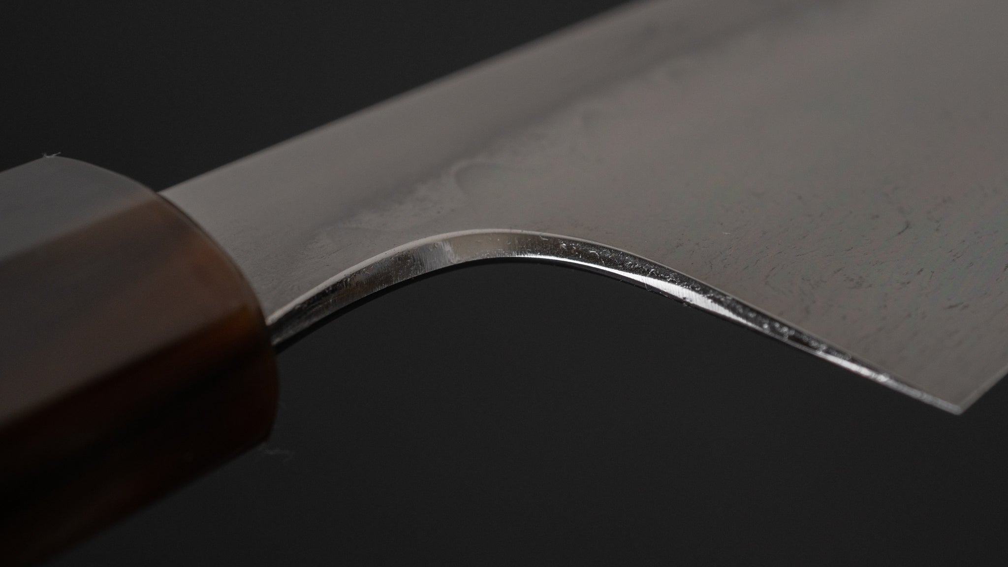 Hitohira Togashi Yohei Blue #1 Mizu Honyaki Gyuto 240mm Japanese Chef Knife - Taihei Makassar Ebony Handle (#017 with Saya) - Perfect for Sushi, Sashimi & Precision Cutting