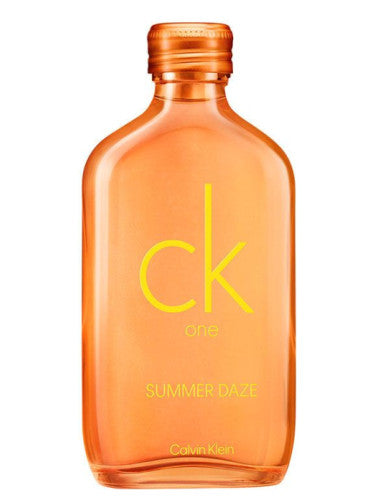 CK One Summer Daze Eau de Toilette Spray for Men & Women - 100ml Fresh Citrus Scent, Perfect for Summer Days & Beach Vacations