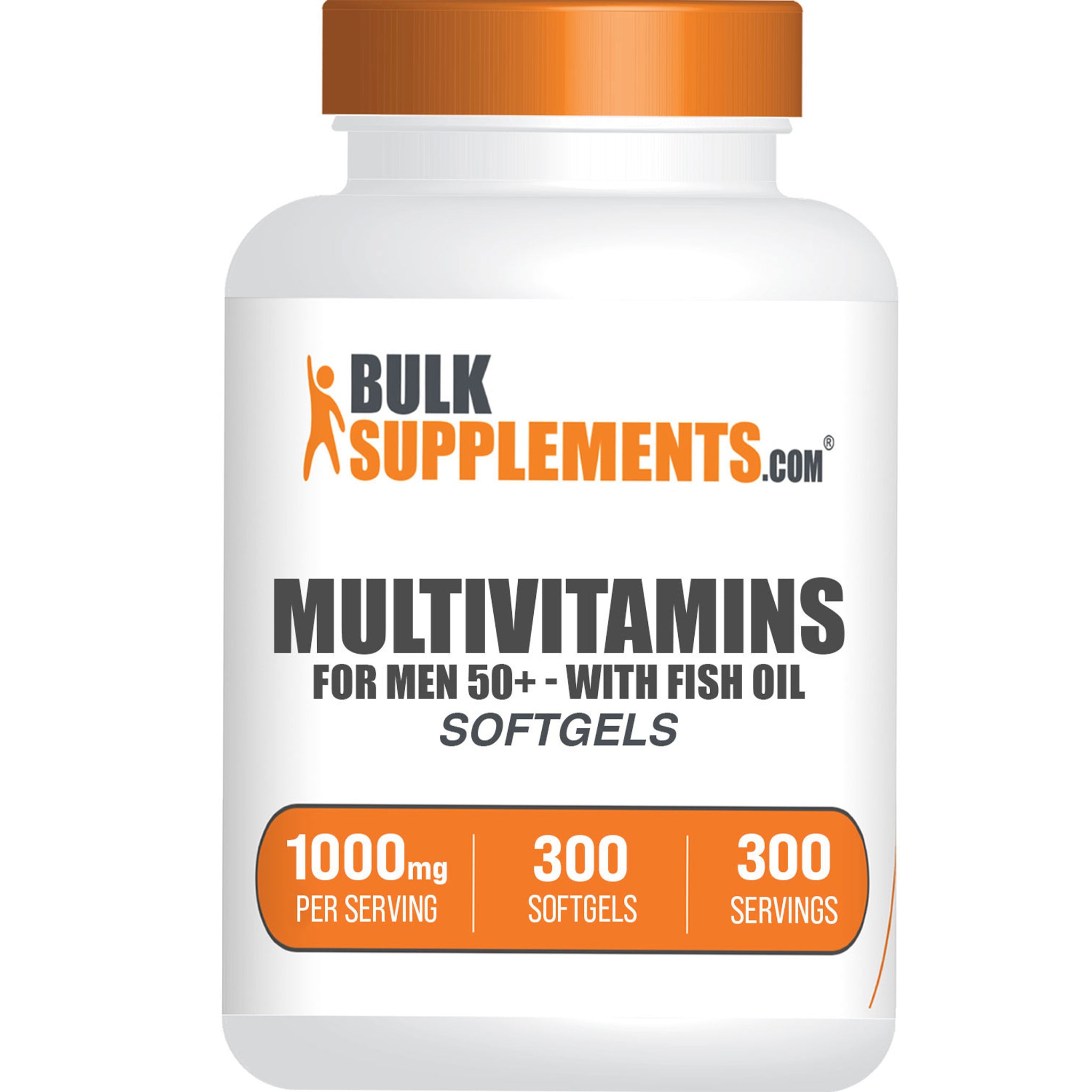 Best Multivitamin for Men Over 50 - Premium Softgels for Immune Support, Energy & Heart Health | Daily Supplement for Active Seniors & Mature Adults