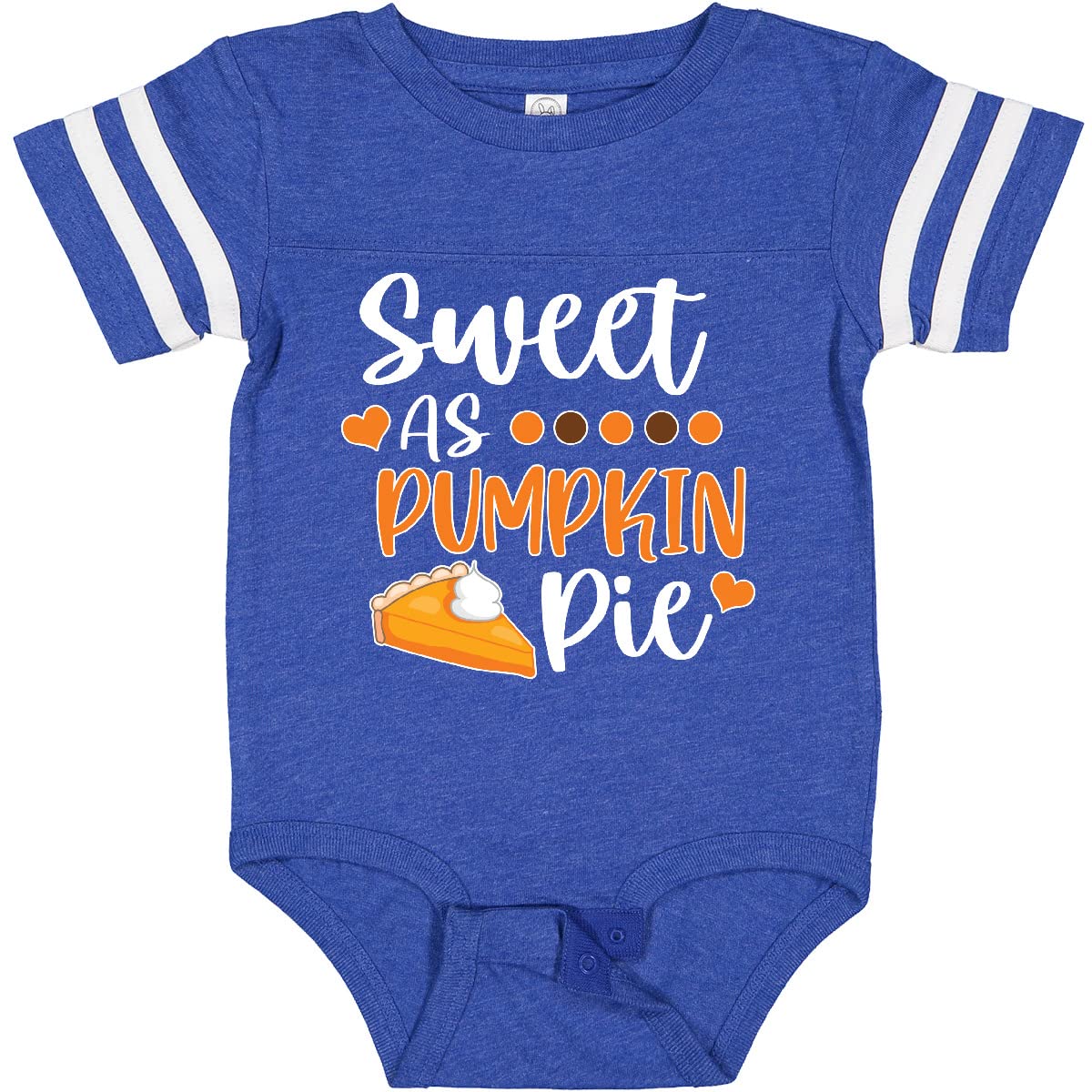 Inktastic Thanksgiving Sweet As Pumpkin Pie Baby Bodysuit - Cute Holiday Outfit for Infants & Toddlers - Perfect for Family Gatherings, Photo Shoots & Festive Celebrations