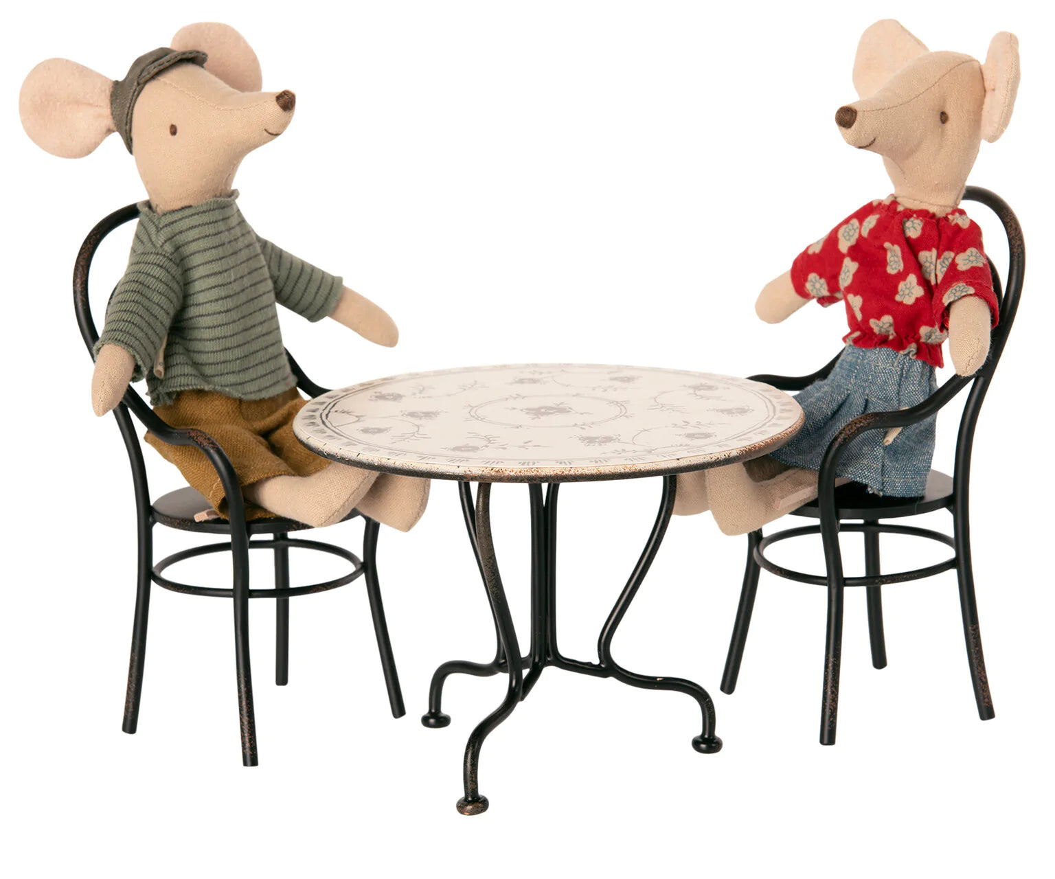 Modern 4-Piece Dining Table Set with 2 Chairs - Solid Wood Kitchen Table & Matching Chairs for Small Spaces - Perfect for Apartments, Breakfast Nooks, and Cozy Dining Areas