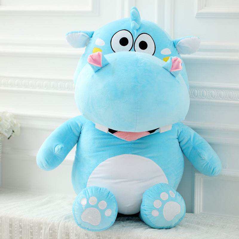 Jumbo Hippo Plush Toy - Extra Large Soft Stuffed Animal for Kids & Adults | Perfect for Cuddling, Nursery Decor, and Gift Giving