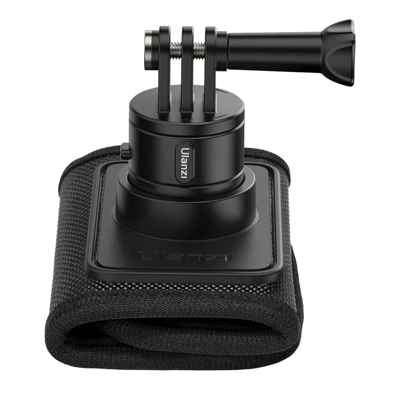 Ulanzi CO62 Go Quick II Magnetic Backpack Clip Mount for GoPro Hero 11/10/9/8/7, DJI Osmo Action - Secure Hands-Free Vlogging While Hiking, Cycling & Outdoor Adventures (Model C064GBB1)
