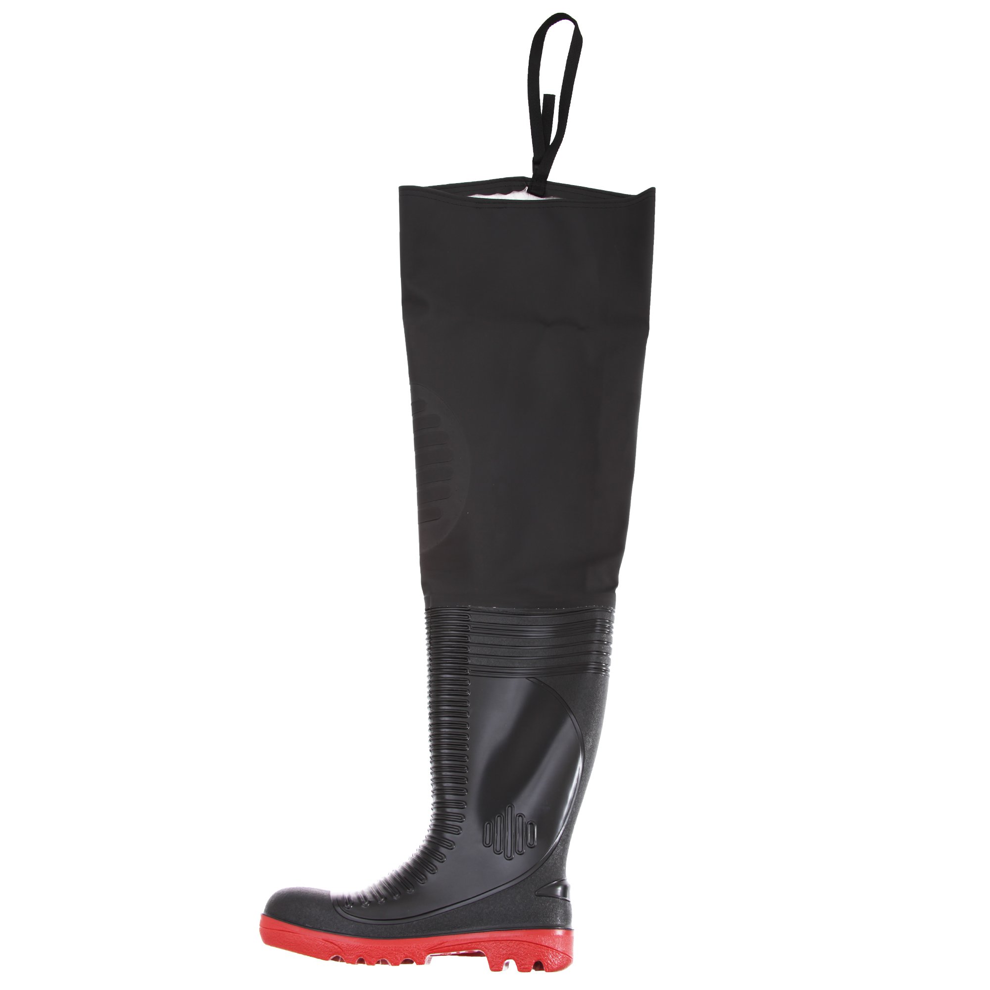 Dunlop Acifort A252931TW Men's Thigh Wader Boots - Black, Size UK10/EU44.5/US10.5 - Waterproof Fishing & Outdoor Work Boots for Hunting, Farming & Wet Conditions