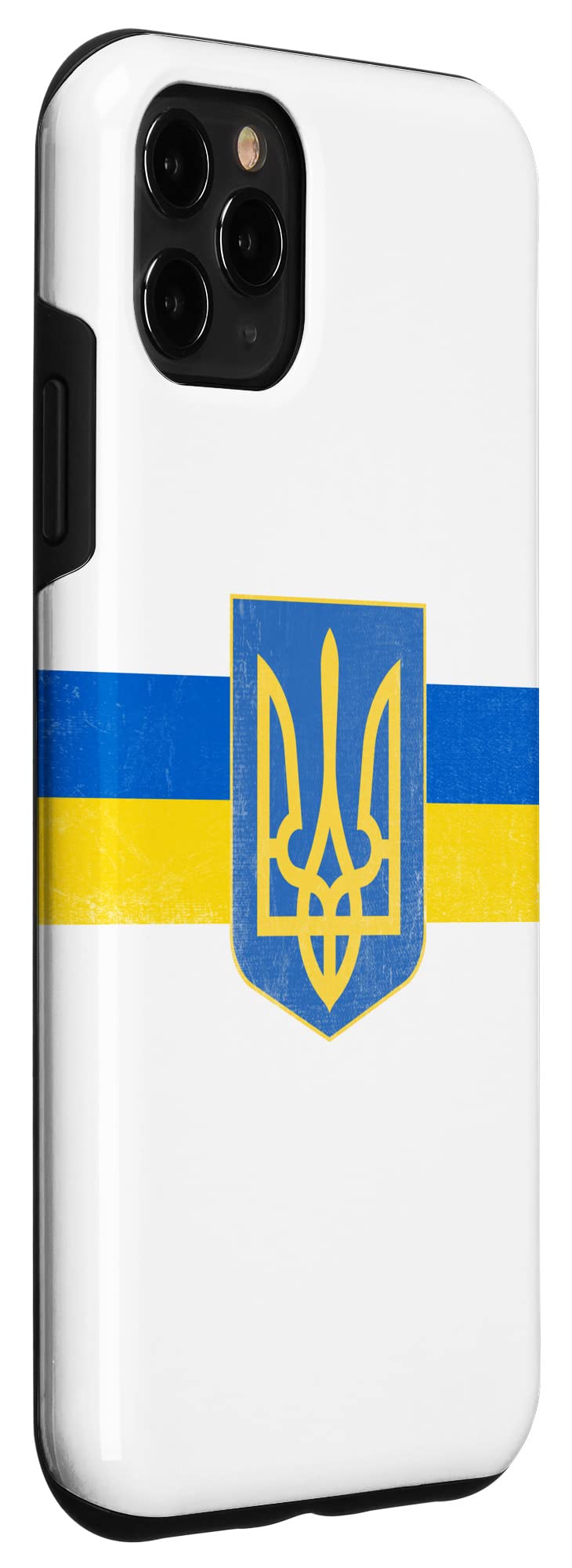 iPhone 11 Pro Max Case with Ukraine Flag - Show Your Love & Support - Durable Protective Phone Cover for iPhone 11 Pro Max - Perfect Gift for Ukrainian Supporters, Travel & Daily Use