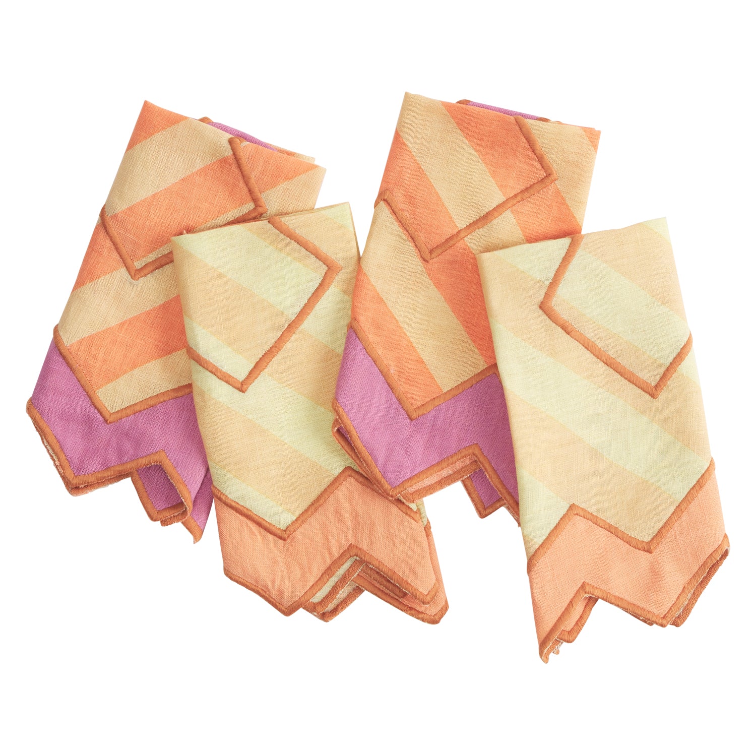 Premium Jarita Napkin Set for Dining & Decor - Elegant Desert-Themed Table Linens for Parties, Weddings & Home Decor