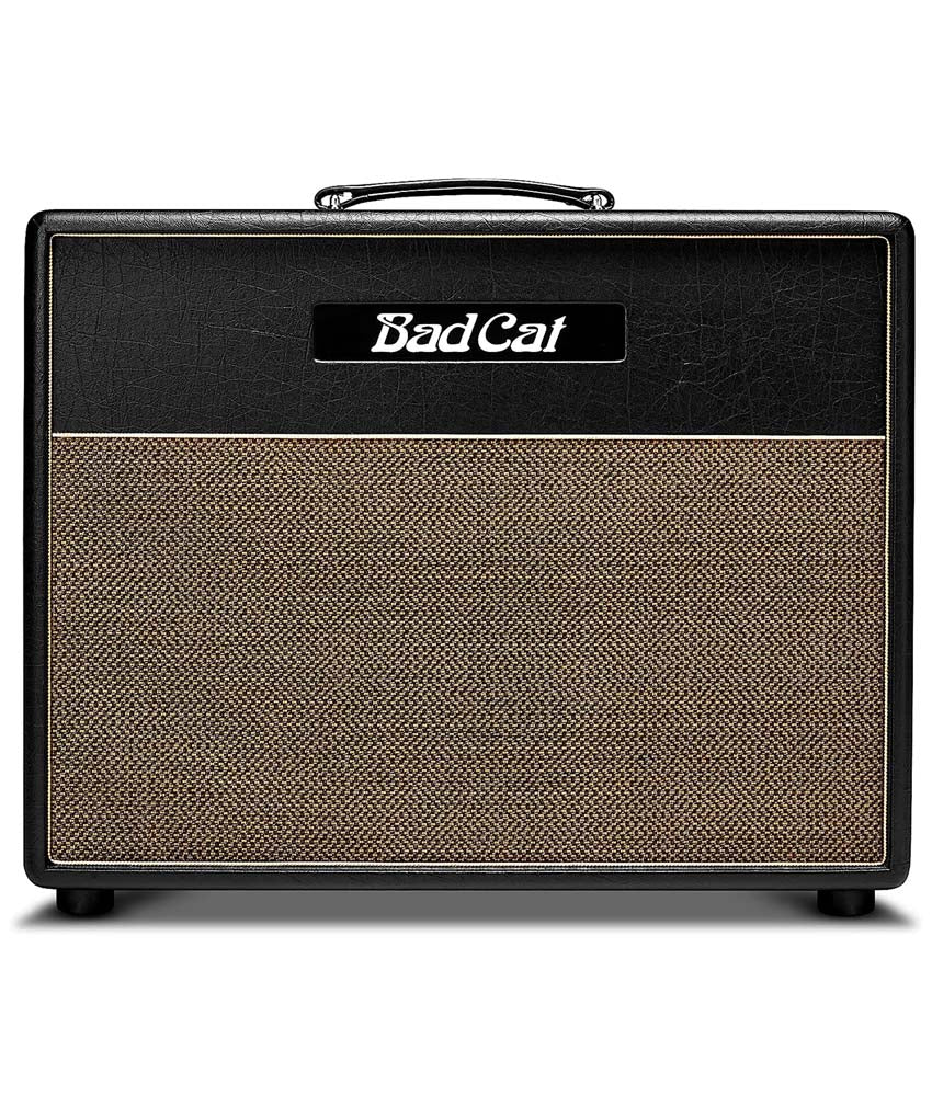 Bad Cat Black Cat 1x12 Guitar Extension Cabinet - Premium Speaker Cabinet for Electric Guitar Amps | Perfect for Stage Performances & Studio Recording
