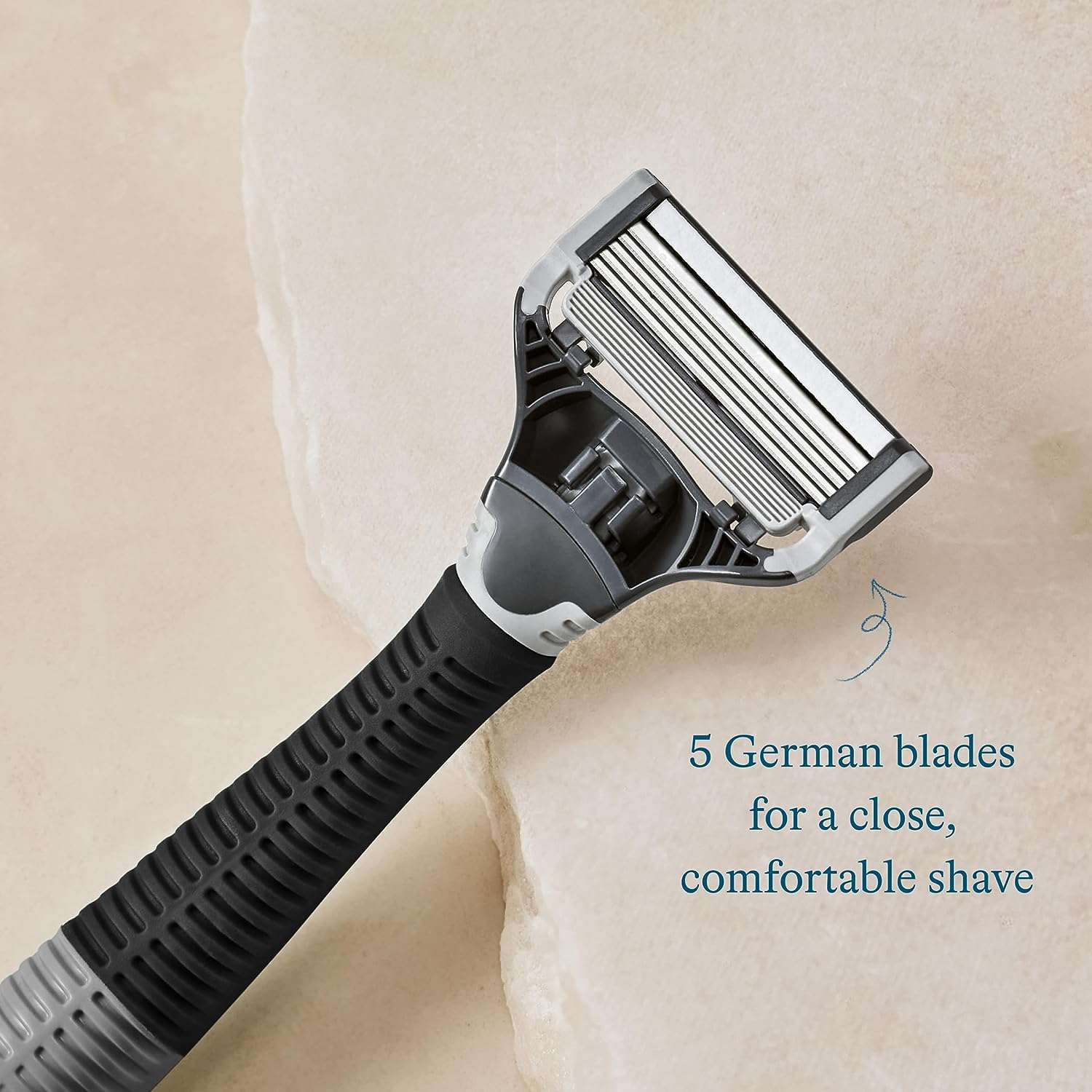 Harry's Razor Blade Refills for Men - 24 Pack - Premium Stainless Steel Razor Blades - Smooth Shaving Experience - Perfect for Travel, Gym & Daily Grooming Routine