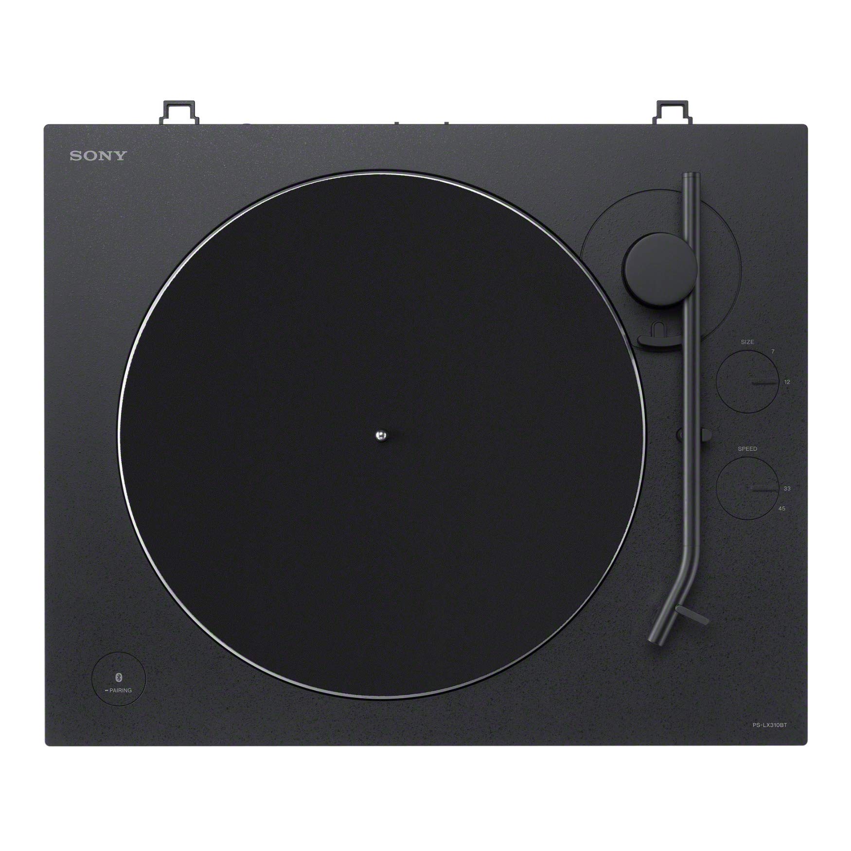 Sony PS-LX310BT Wireless Bluetooth Turntable with Built-in Phono Preamp - Vinyl Record Player Bundle with Carbon Fiber Anti-Static Brush (2 Items) - Perfect for Home Entertainment & Vinyl Collection Setup