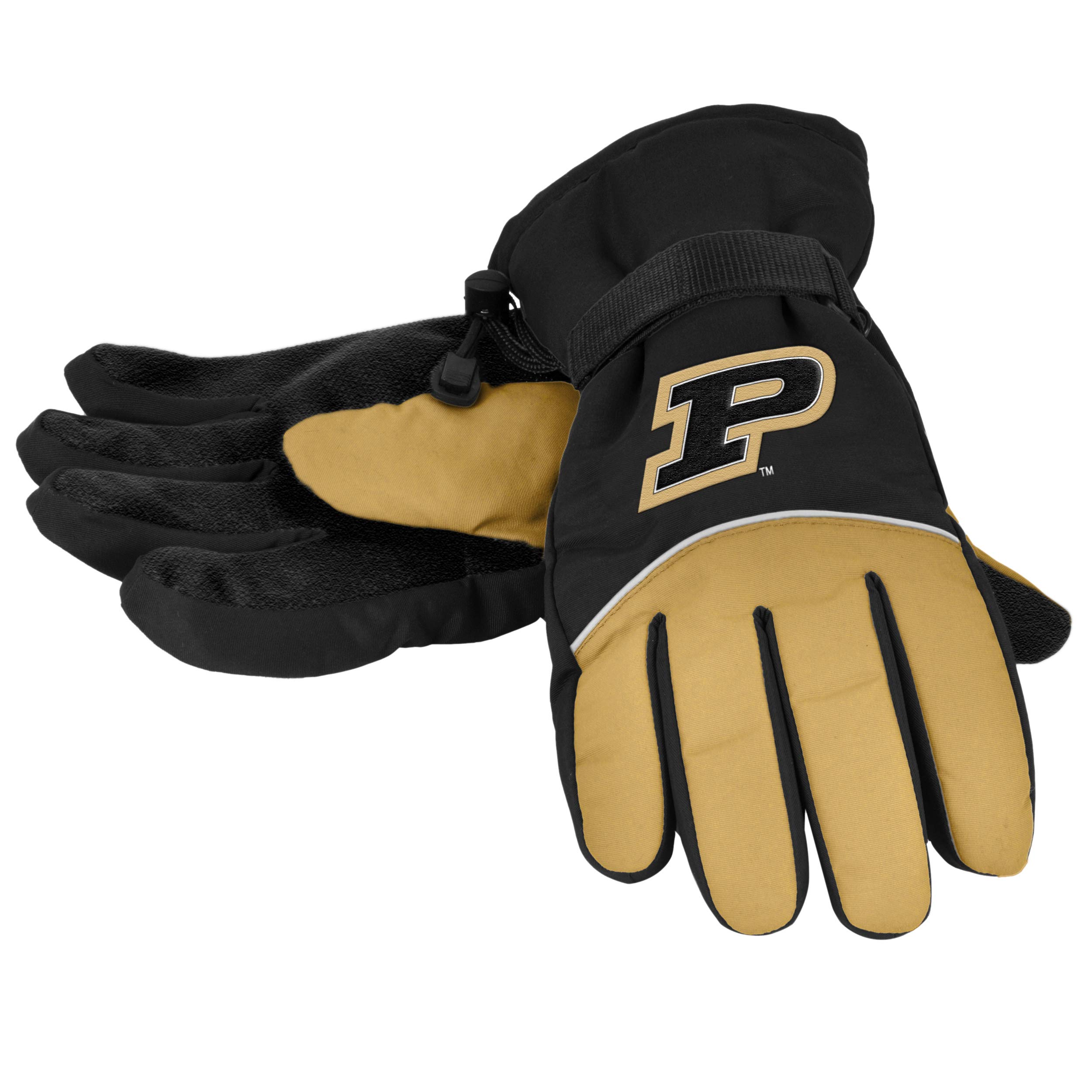 FOCO NCAA Unisex High-End Insulated Winter Gloves - Warm Touchscreen Compatible for Football, Skiing, Snowboarding & Outdoor Activities