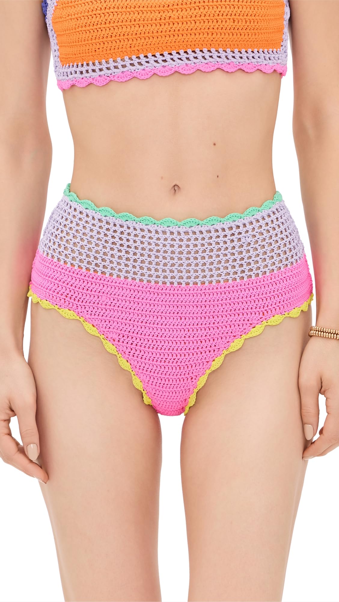 Beach Riot Women's Brinley Bottom High Waisted Bikini Swimsuit - Sexy Cheeky Swim Bottoms for Beach, Pool & Vacation