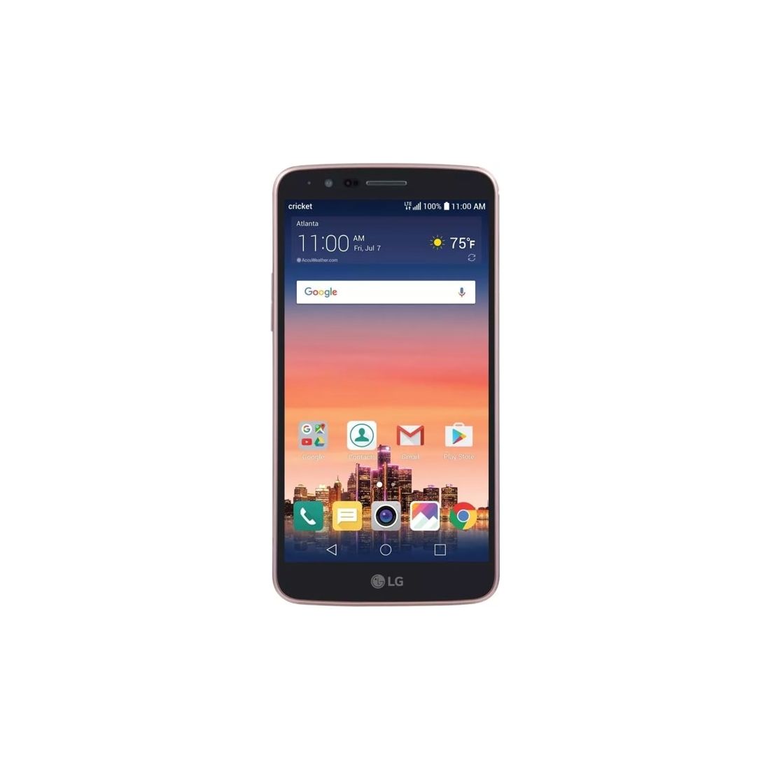 LG Stylo 3 Smartphone 16GB Titan Gray (Cricket Wireless) - GSM Unlocked Phone for Work, School & Entertainment
