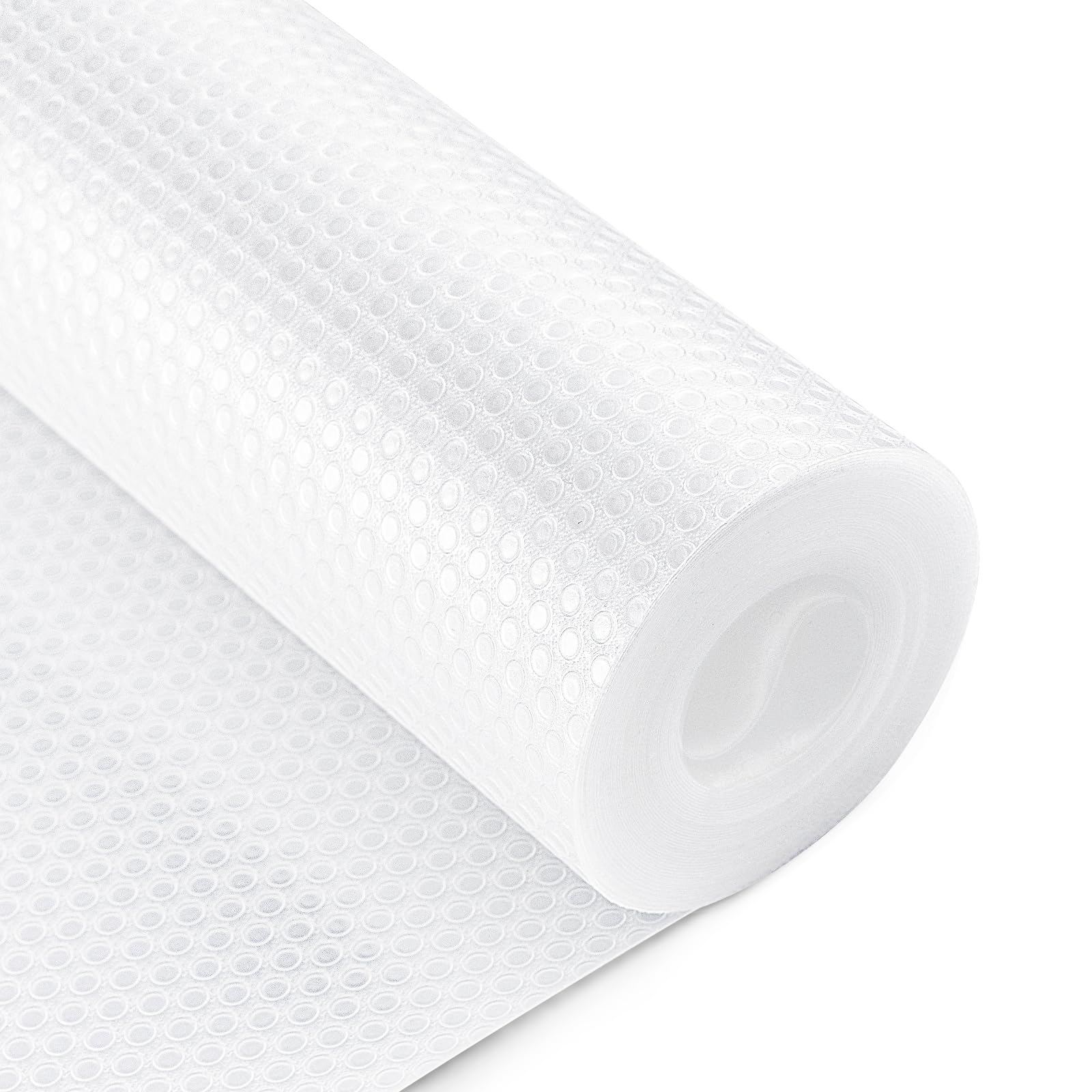 Bloss Clear Non-Adhesive Drawer & Shelf Liners - Waterproof Kitchen Cabinet Liner 12