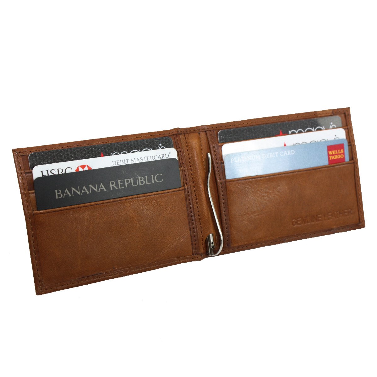 Men's Slim Bifold Front Pocket Wallet - Genuine Lambskin Leather Money Clip Wallet for Cash & Cards | Perfect for Everyday Carry, Travel & Minimalist Lifestyle