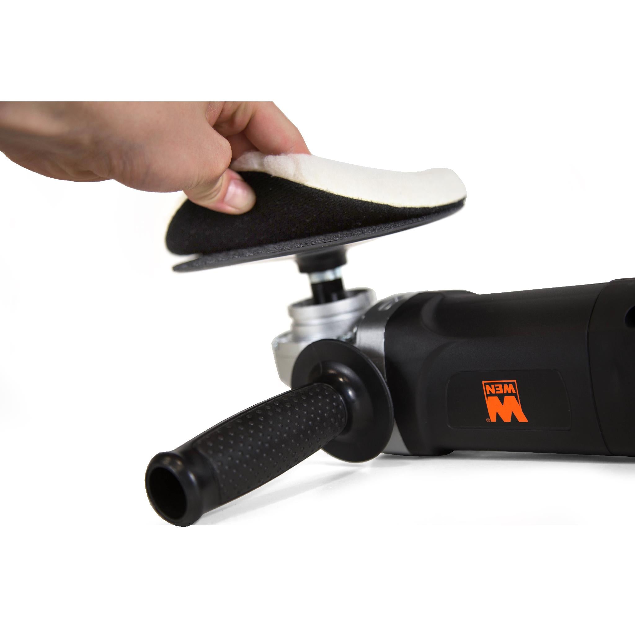 WEN 94810 10 Amp 7-Inch Variable Speed Polisher & Sander with Digital Display - Perfect for Car Detailing, Woodworking & Metal Finishing