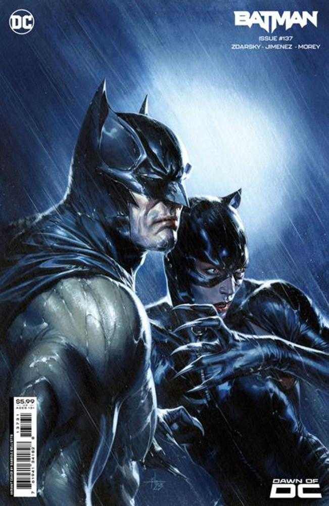 Batman #137 Cover C Gabriele Dell Otto Card Stock Variant - Batman Catwoman The Gotham War Comic Book - Perfect for Collectors, Fans & Comic Book Displays