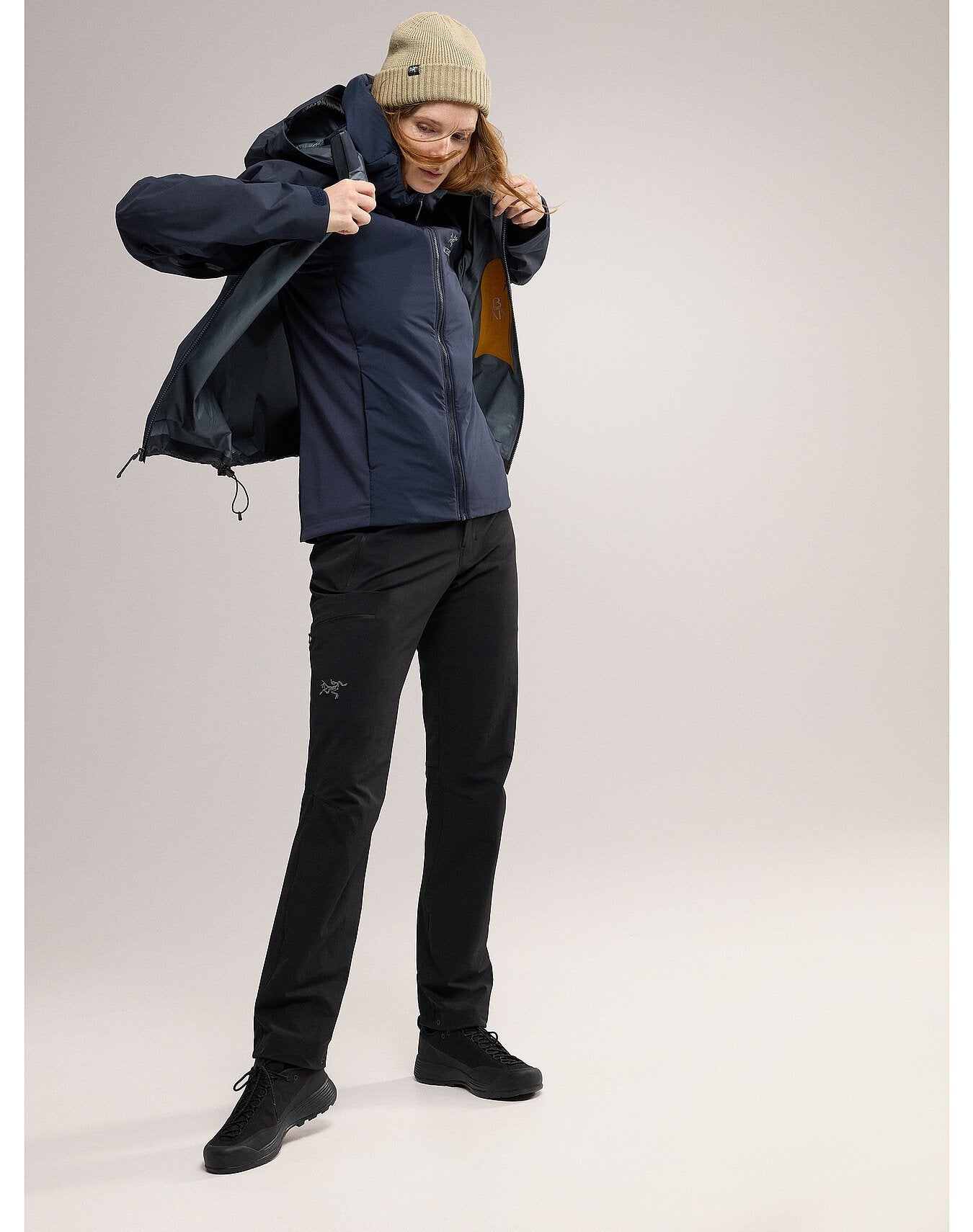 Women's Atom Hoody - Lightweight Water-Resistant Fleece Jacket for Hiking, Running & Outdoor Activities | X000006780 | Past Season Collection