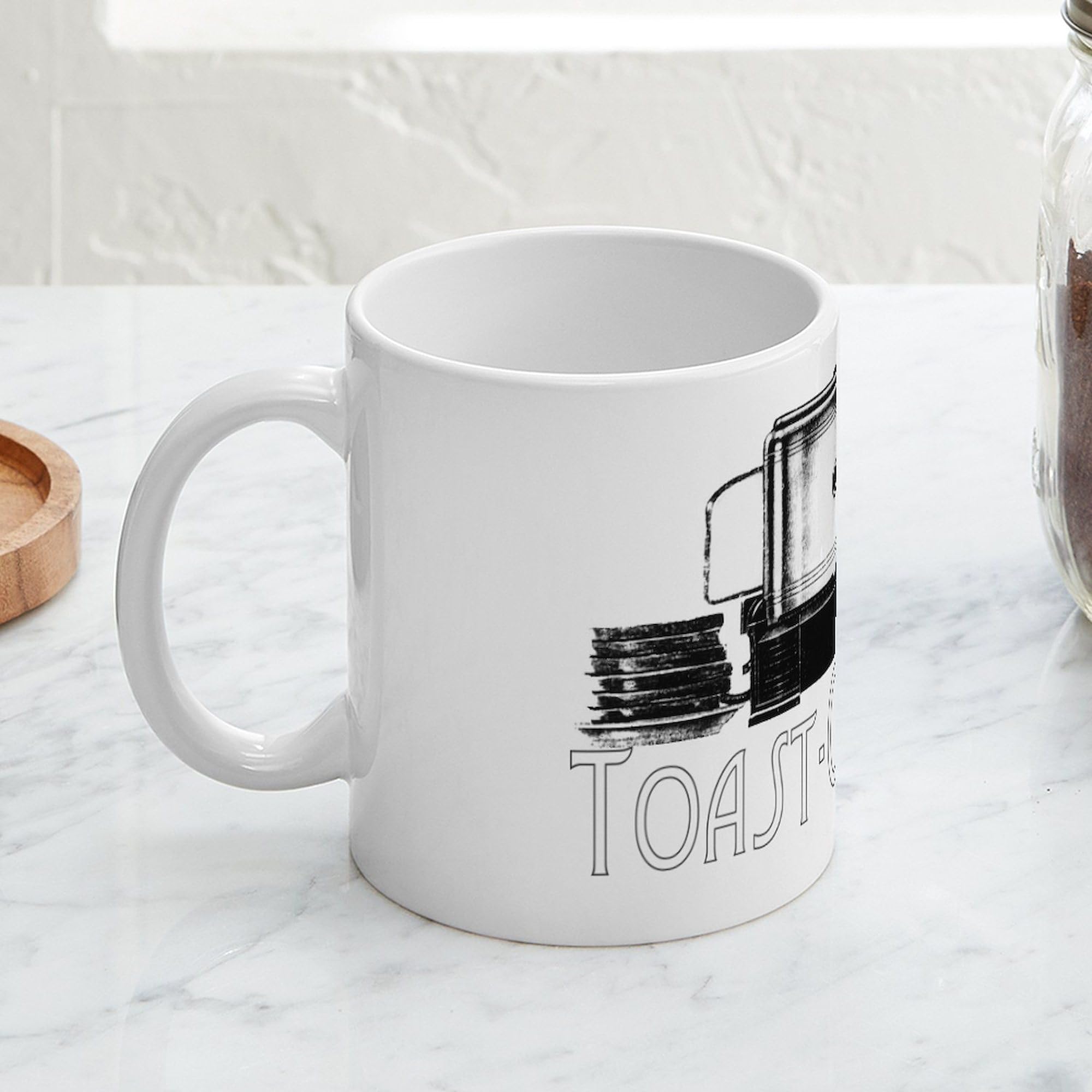 Toast O Lator Mug - 11 oz (325 ml) Ceramic Coffee Cup for Tea & Hot Beverages - Perfect for Office, Home & Gifts