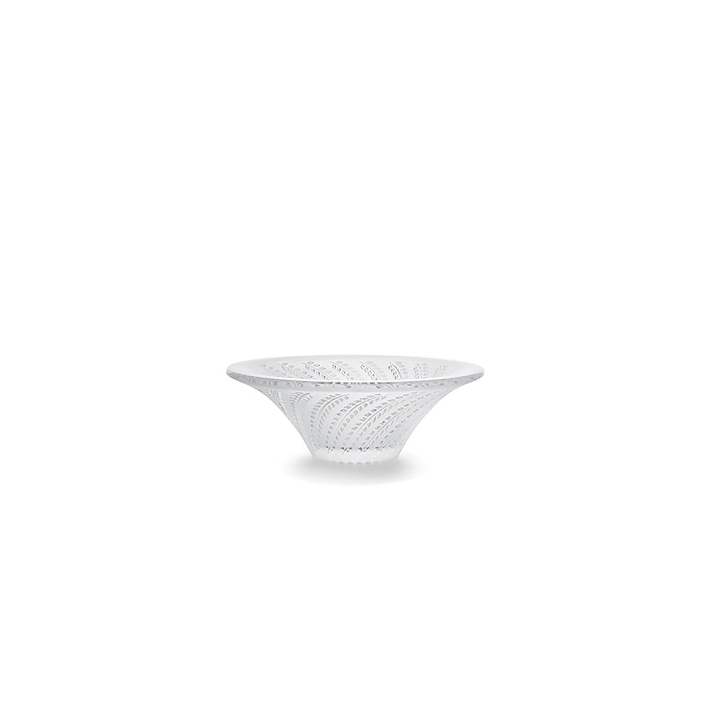 Lalique Glycines Small Crystal Bowl - Handcrafted French Art Glass Decor for Home, Dining Table Centerpiece & Luxury Gift