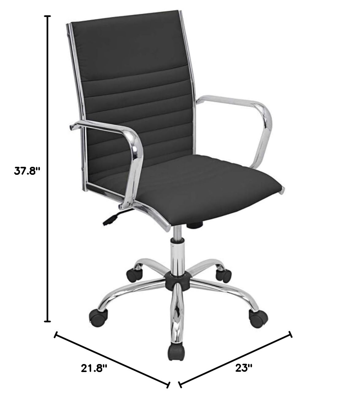 Premium Home Master Office Chair - Ergonomic Black Desk Chair for Comfortable Working & Studying - Perfect for Home Office, Gaming & Workspace