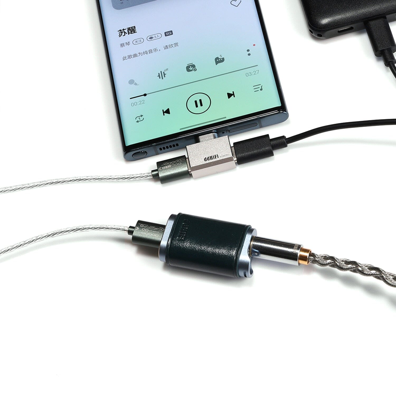 DD ddHiFi TC28C Pro USB C to USB C OTG & Power Adapter - High-Speed Data Transfer & Charging for Smartphones, Tablets & Laptops