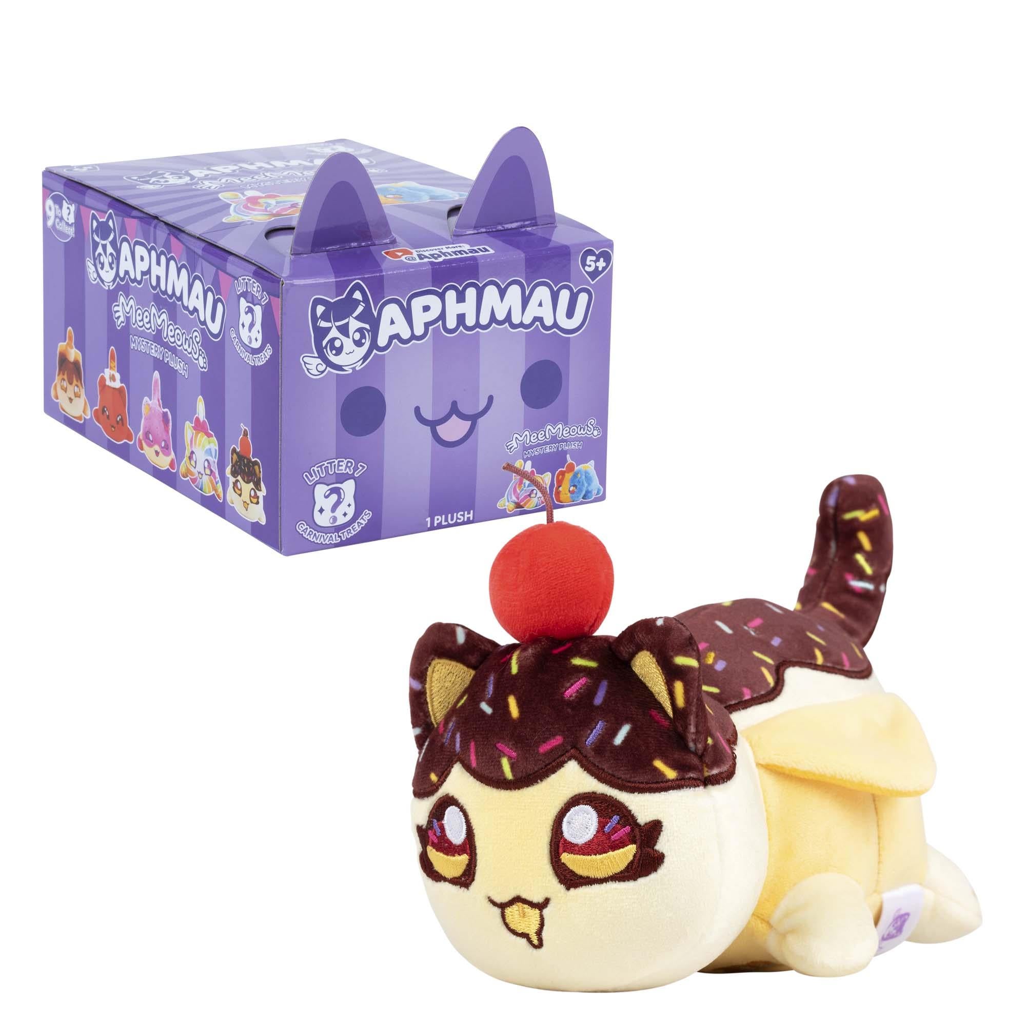 Aphmau MeeMeows 6-Piece Mystery Blind Box Collection - Carnival Treats Edition | Fun Surprise Toys for Kids, Collectors & Party Favors | Perfect for Birthday Gifts, Classroom Rewards & Anime Lovers