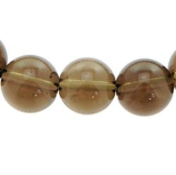 Smoky Quartz Power Bead Bracelet for Women - Natural Stone Energy Healing Jewelry for Protection, Grounding & Positive Energy - Perfect for Meditation, Yoga & Spiritual Healing