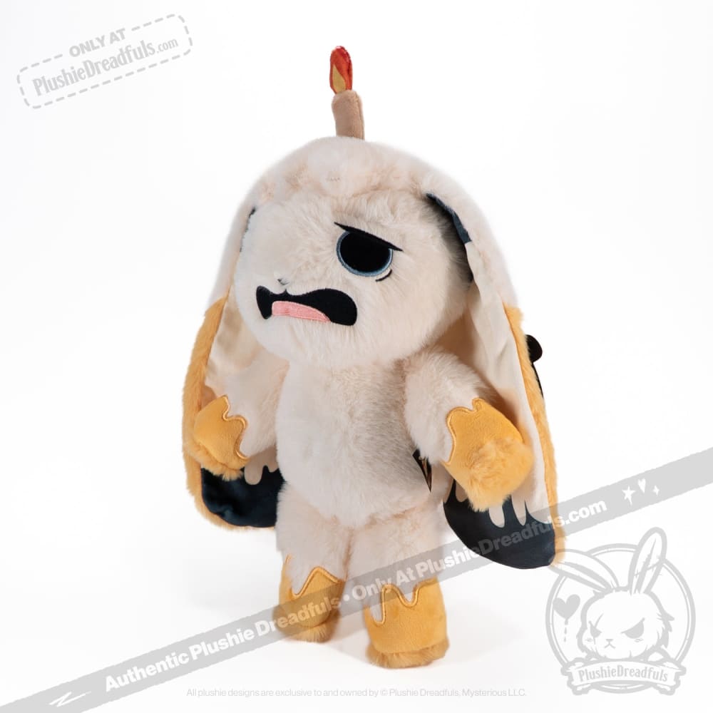 Plushie Dreadfuls Burnout Rabbit - Soft Stuffed Animal Toy for Stress Relief, Anxiety Comfort & Emotional Support | Perfect for Therapy, Bedroom Decor & Gift Giving