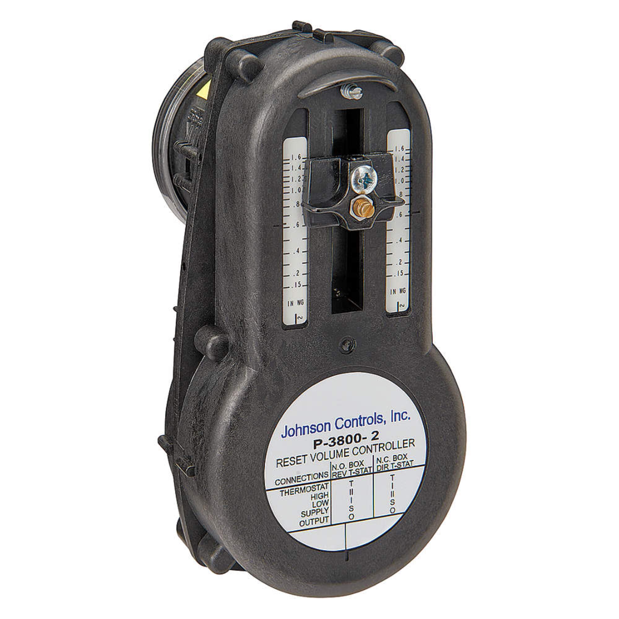 Johnson Controls P-3800-1 Reset Volume Controller for HVAC Systems - 13 to 25 psi Pressure Range - Ideal for Commercial Building Airflow Regulation