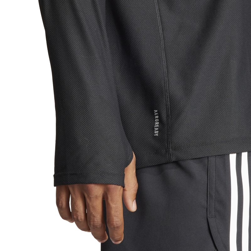 Adidas Men's Own The Run Long Sleeve Running Shirt - Moisture Wicking Workout Top for Jogging, Gym & Outdoor Training