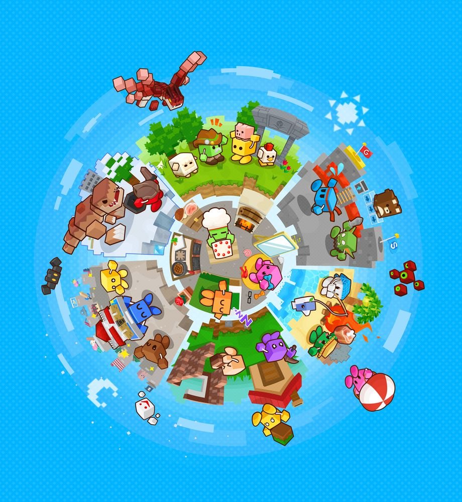 Arc System Works Cube Creator X - Nintendo Switch Game (Japanese Import, Region Free) - Build & Explore in 3D Block Worlds for Endless Adventure