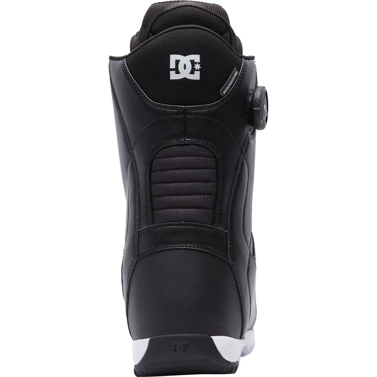 DC Shoes Control BOA Men's Snowboard Boots - Black/White - Size 11.5 | Comfortable & Durable Winter Sports Gear for Snowboarding & Outdoor Adventures