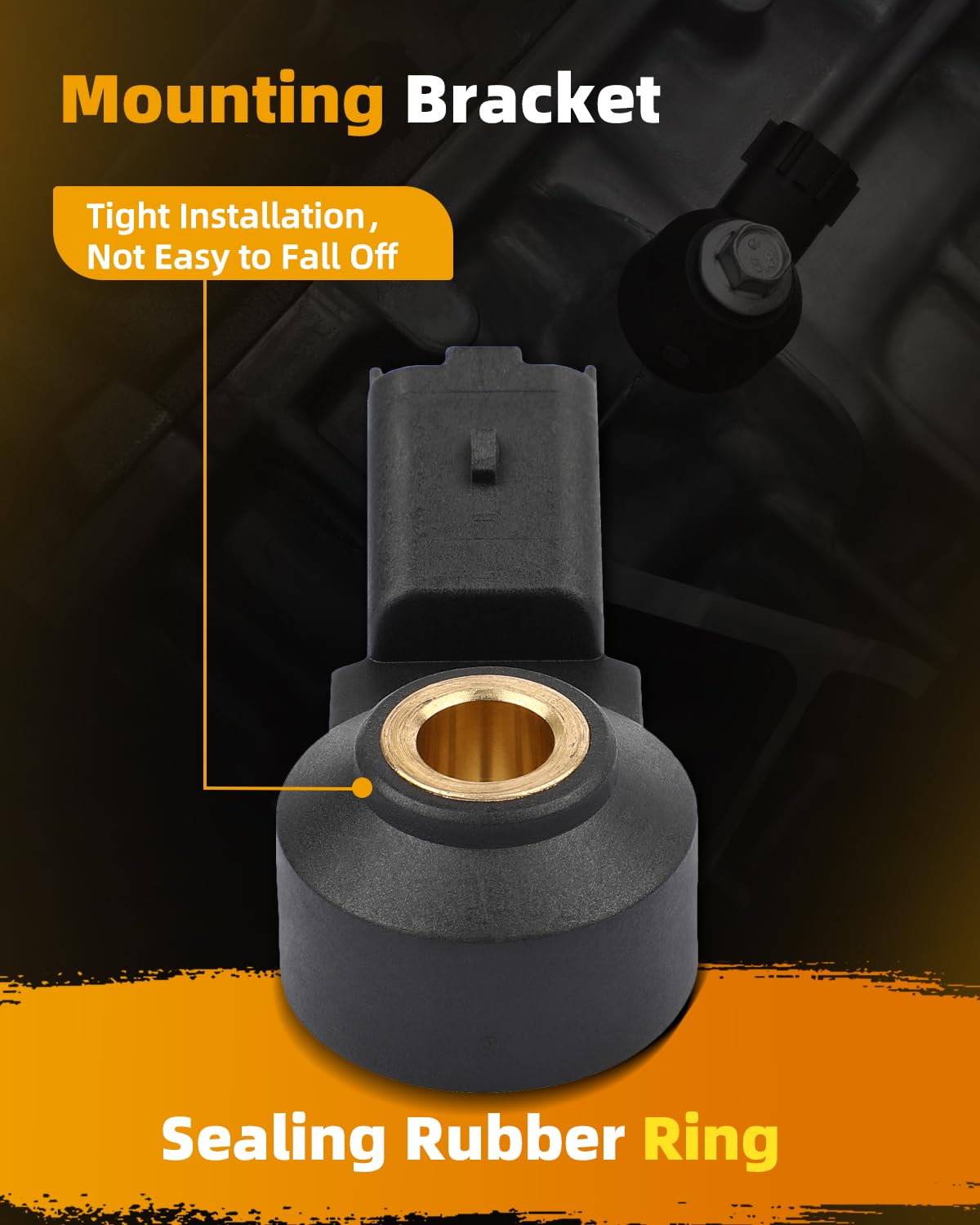 ROADFAR Knock Sensor for Mini Cooper 2007-2015 | OE 261231197 Replacement | for Engine Maintenance
