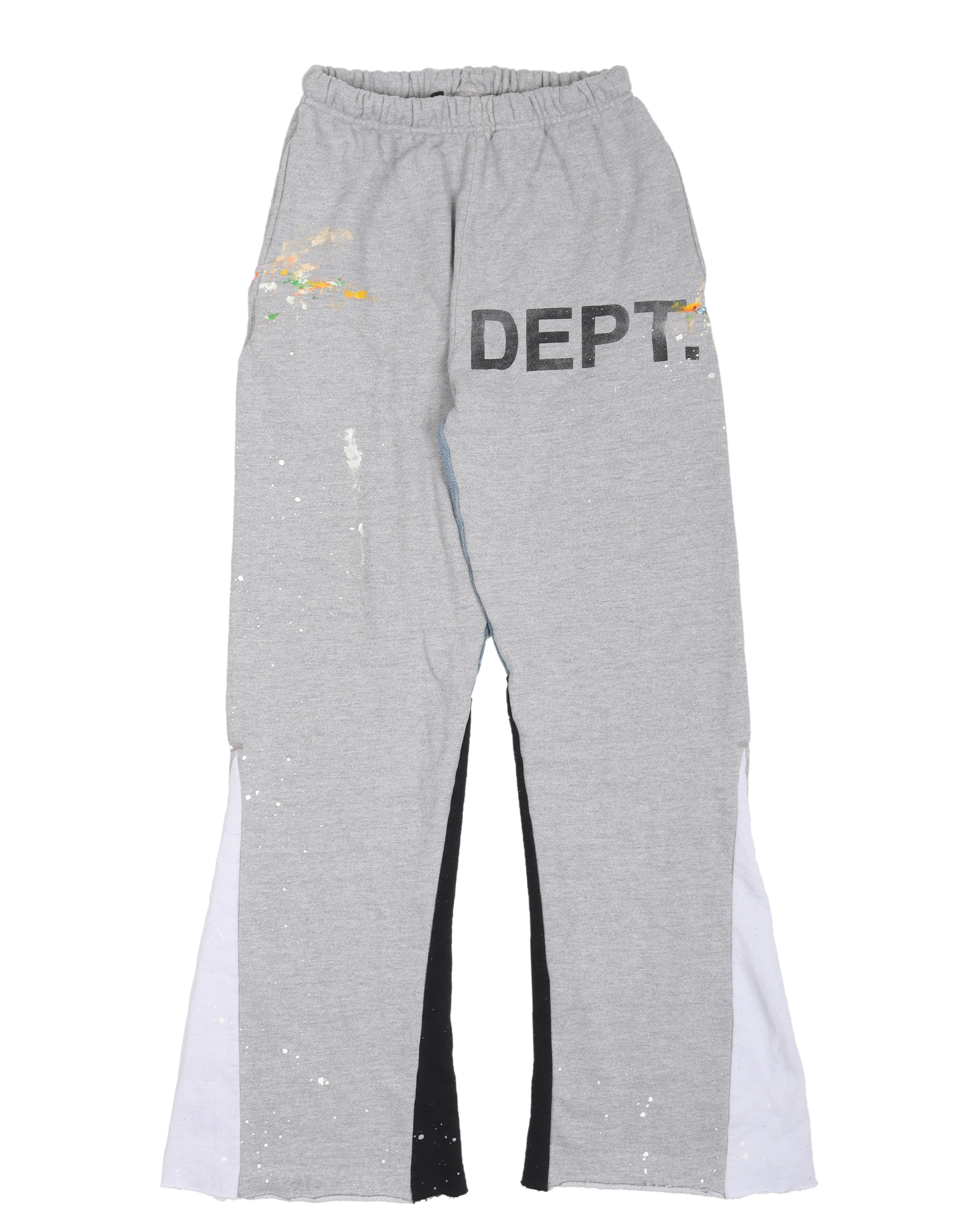 LA FLARE Women's High Waist Painted Sweatpants - Soft Joggers with Artistic Print for Lounge, Yoga & Casual Wear