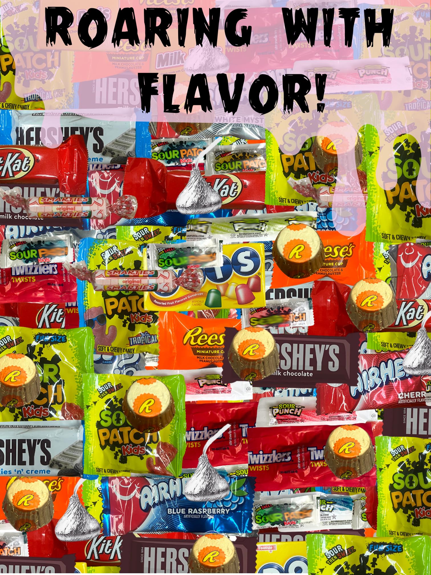 2 lb Bulk Chocolate & Candy Variety Pack - Individually Wrapped Pinata Stuffers, Party Favors for Kids - Perfect for Birthday Parties, Halloween Treats & Goodie Bags