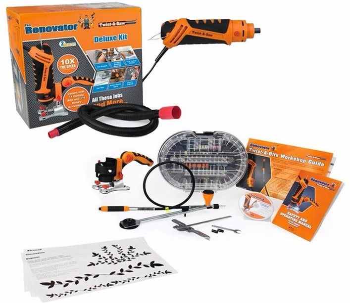 Renovator Twist Saw - 50% Off | Multi-Purpose Cutting Tool for Wood, Metal & Plastic | Perfect for DIY Projects & Home Renovations