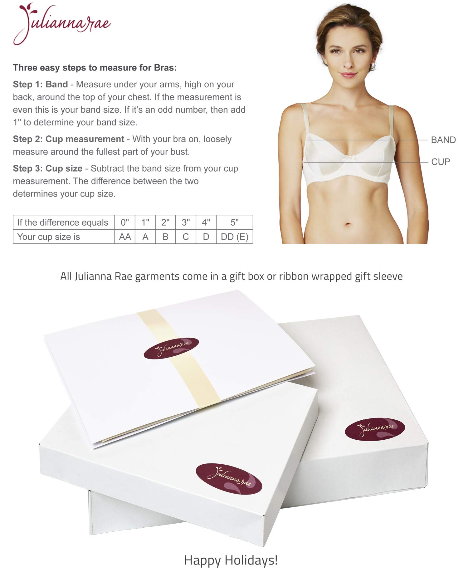Luxury Women's Silk Bra - Full Coverage Lingerie Set with Elegant Gift Box | Perfect for Valentine's Day, Anniversary & Bridal Shower Gifts
