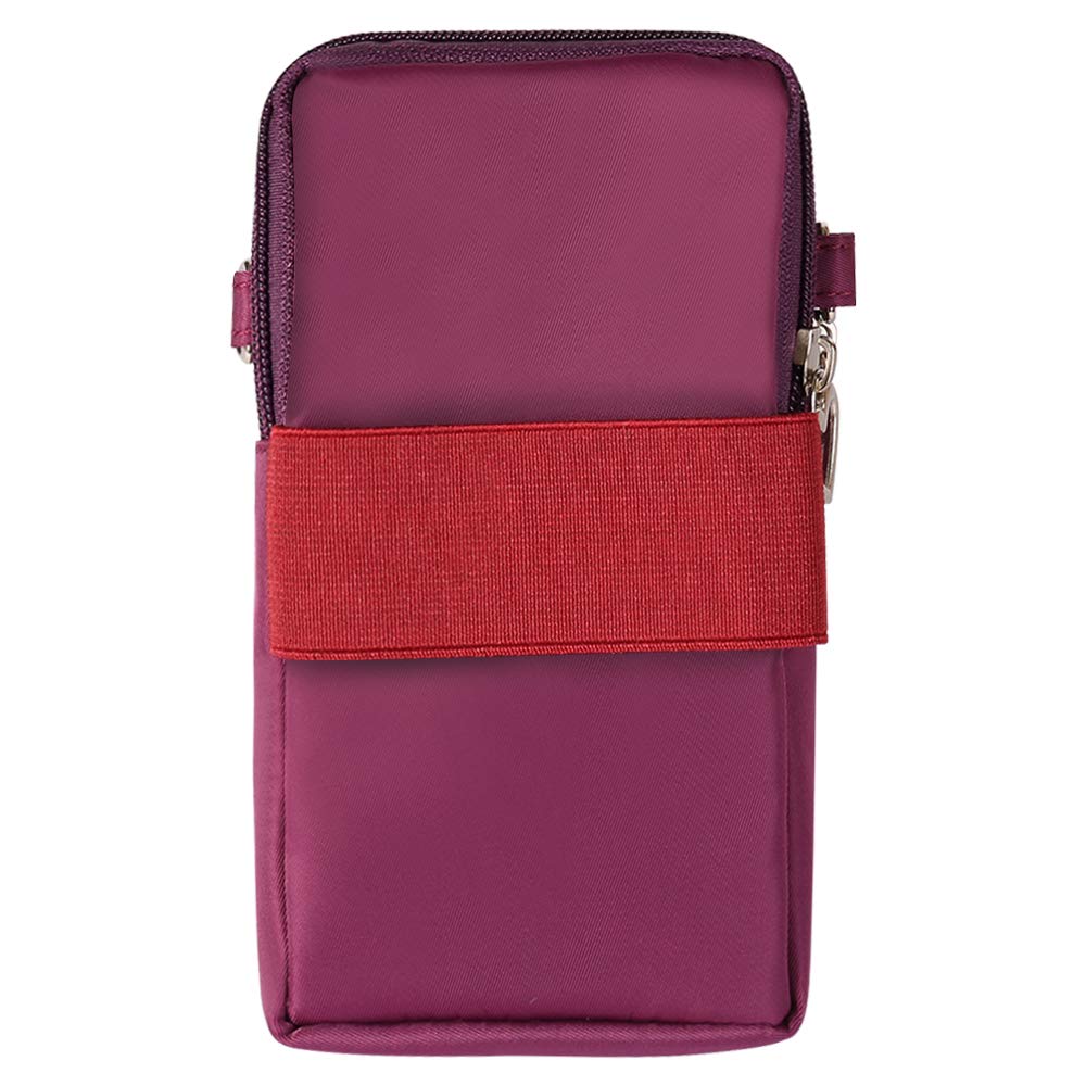 Compact Crossbody Phone Bag - Slim Shoulder Purse & Wallet Armband for iPhone 13/14/15 Pro, Galaxy S23/S24/S22/S21, Pixel 8/7a/6 - Perfect for Travel, Shopping & Hands-Free Daily Use